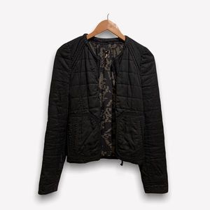 Black Aritzia Quilted Wilfred Jacket Size 4